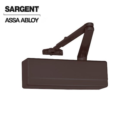Sargent 281 Series Surface Mechanical Closer Standard Arm Dark Oxidized Satin Bronze Equivalent SRG-281-O-10BE